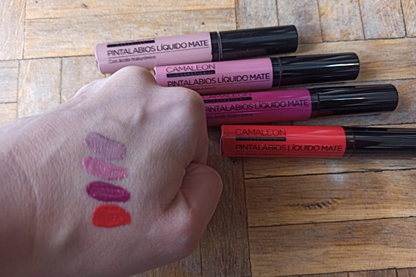 Camaleon labiales fijos tests