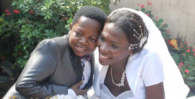 White Wedding Photos Of Chinedu Ikedieze (Aki)  And His Lovely Wife