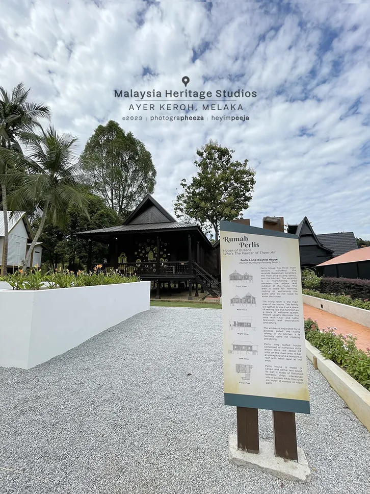 Malaysia Heritage Studios Melaka Rumah Perlis