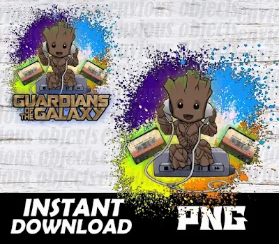 guardians of the galaxy groot png