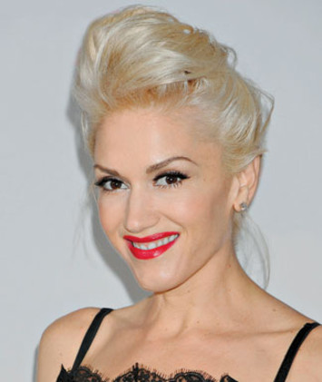 gwen stefani with brown hair