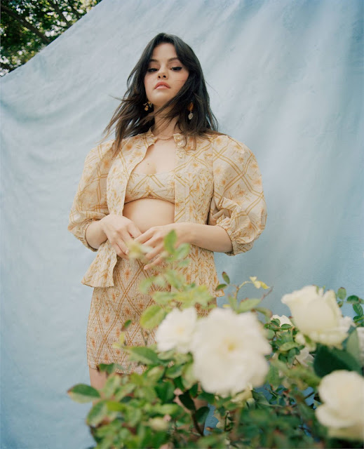 Selena Gomez shows her sexy legs and beautiful body in Vogue Magazine April 2021 issue