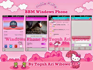 BBM Mod Hello Kitty Apk v3.0.0.18 Terbaru