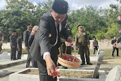 Bertindak Sebagai Irup Pada Upacara Kesaktian Pancasila, Ini Pesan Bupati Enos.