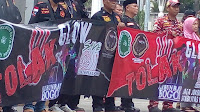 Tolak Wisata Malam Glow, Massa FP-KRB Gelar Aksi Damai ke Balaikota Bogor