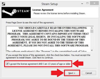 Cara/Langkah-langkah Installasi Steam di Windows 10