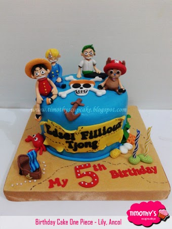 Timothy's Cupcake: # NEW!! One Piece Themed Cake