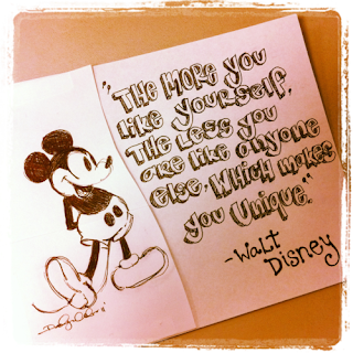 The more you like yourself Walt Disney Quote