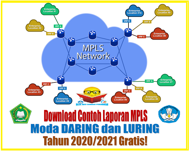 Download Contoh Laporan MPLS Moda DARING dan LURING Tahun 2020-2021 Gratis!!!