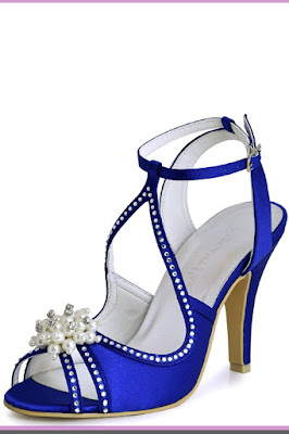 royal blue wedding shoes