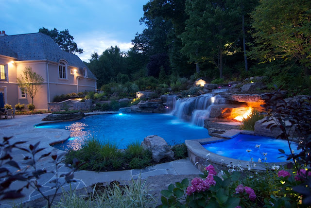 Luxury backyard - Elegant