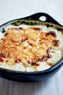 Potatoes au gratin from My Kitchen Year, photo by Mikkel Vang.