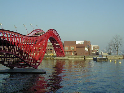 Amsterdam, Eastern Docks bridge