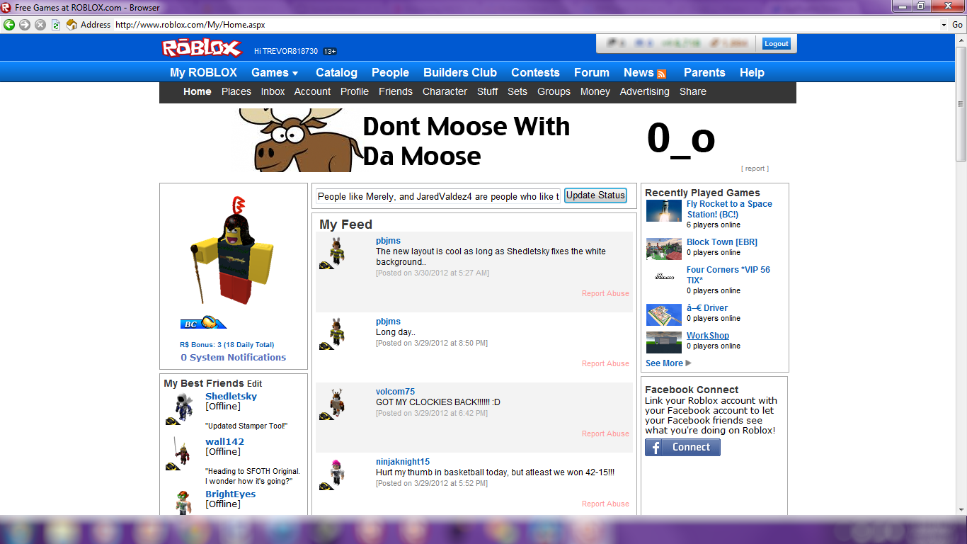 Roblox News March 2012 - roblox forum link