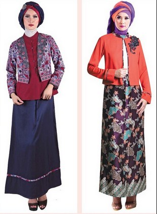Trend Koleksi Baju  Muslim Batik Remaja untuk Lebaran 