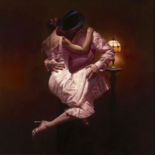 Hamish Blakely pinturas estilo clássico corpos realistas dançando sensuais