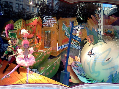 Macy's holiday display 2012