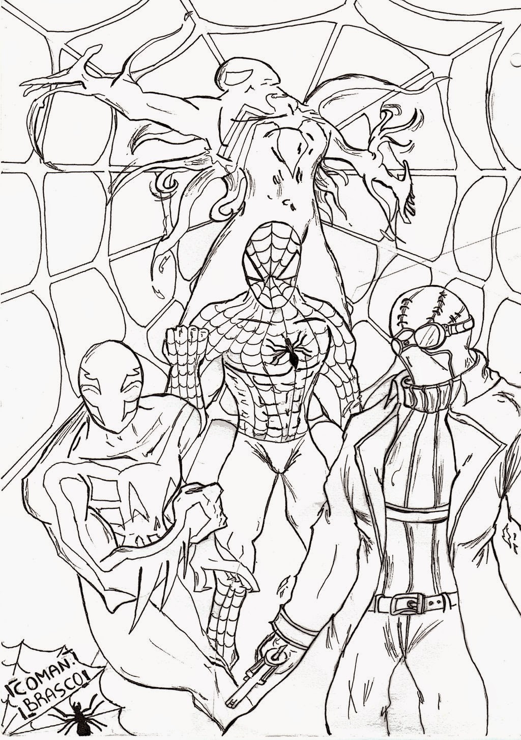 disegnidacolorare Disegni da colorare e stampare di venom