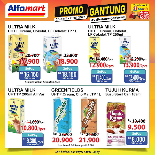 Promo Gantung Alfamart 26 April - 2 Mei 2023