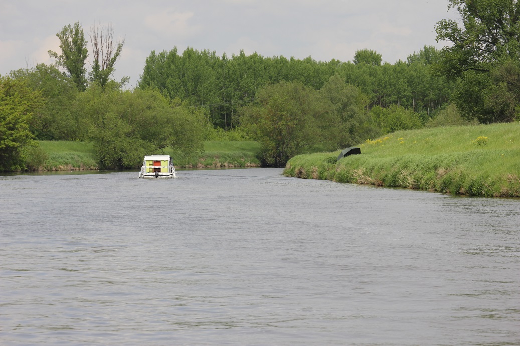 plavba po řece Moravě