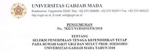 Lowongan Kerja Non PNS Terbaru Rumah Sakit Gigi dan Mulut Prof Soedomo Besar Besaran