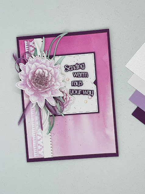 A personally crafted card using Stampin’ Up!s Desert Details is a beautiful way to show someone you care.