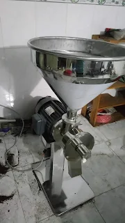 Máy xay cafe inox 2 ngựa 