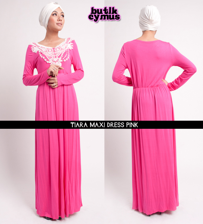 Butik Cymus : Malaysia Online Hijab Shopping: TIARA MAXI DRESS