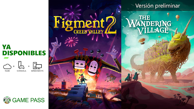 Figment 2: Creed Valley y The Wandering Village ya están disponibles en Xbox Game Pass