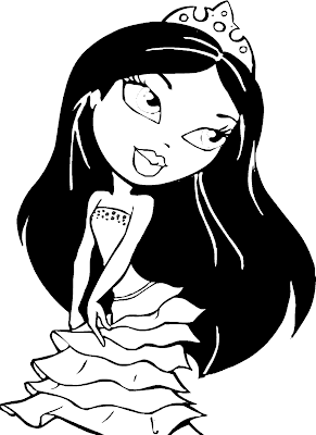 Bratz Coloring Pages on St Ann Colouring Pages