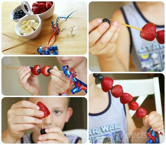 4th of july healthy snack idea