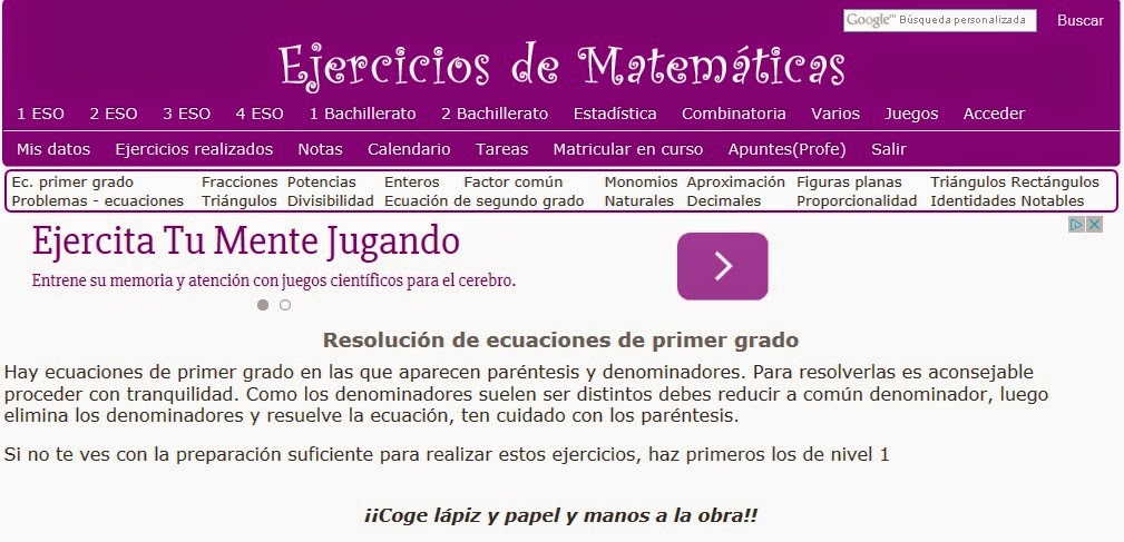 http://www.ematematicas.net/ecuacion2.php?a=1