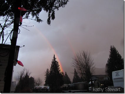 Christmas Day Rainbow