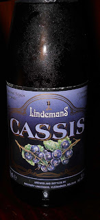 traditional belgian fruit lambic lindemans cassis