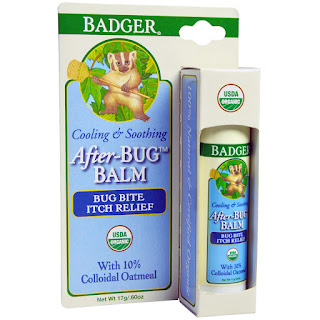 كريم علاج لسعات الحشرات  Badger Company, After-Bug Balm, .60 oz (17 g)