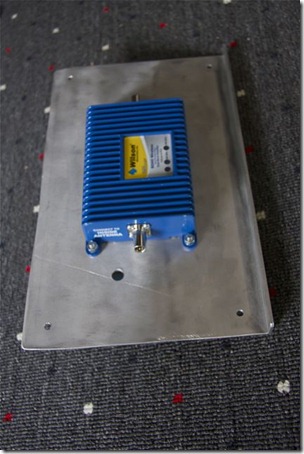 1 Alumunum heat sink plate