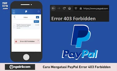 Cara Mengatasi PayPal Error 403 Forbidden