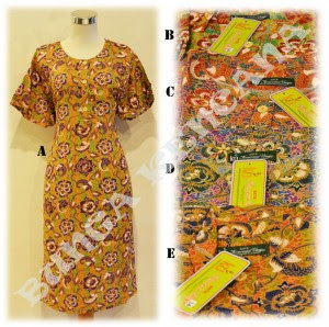 baju batik kencana ungu