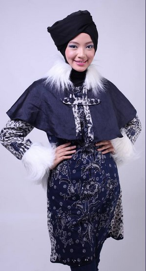 Ryani s Boutique Model Baju Hijab  Modern Batik untuk 