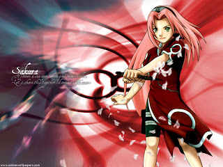 sakura haruno wallpaper naruto shippuden anime 3d