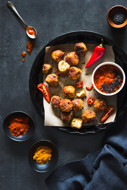 Chicken Meatballs food photography by © Suchita Kalele