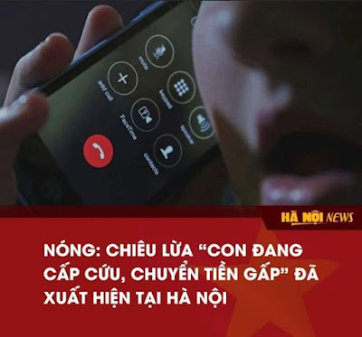  HÃY CHIA SẺ RỘNG RÃI THÔNG TIN NÀY ĐẾN MỌI NGƯỜI - CHIÊU THỨC LỪA ĐẢO MỚI TẠI HÀ NỘI