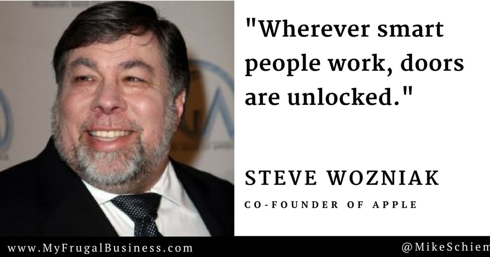 Bootstrap Business: Steve Wozniak Quotes