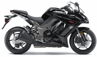 2011 Kawasaki Ninja 1000 Fire Black Color - Right Side