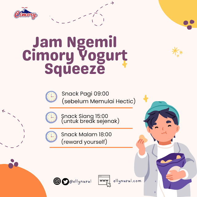 Ngemil No Worry Dengan Cimory Yogurt Squeeze