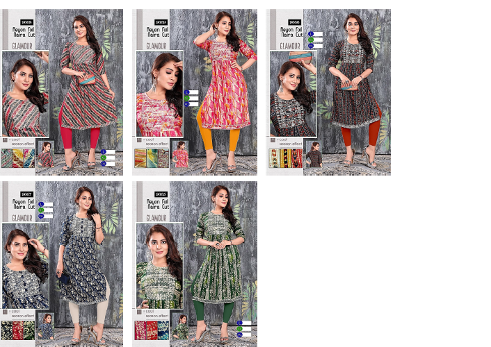 Naira Cut Kurtis Manufacturer