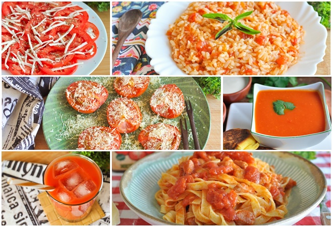 receitas com tomate