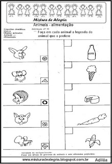 Atividades sobre os animais para 1º ano