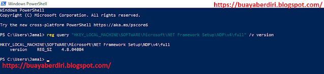 Cara Cek Versi .NET Framework Terbaru di Windows