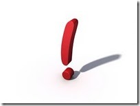 exclamation point
